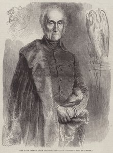 Le défunt Prince Adam Czartoryski - Hippolyte Delaroche